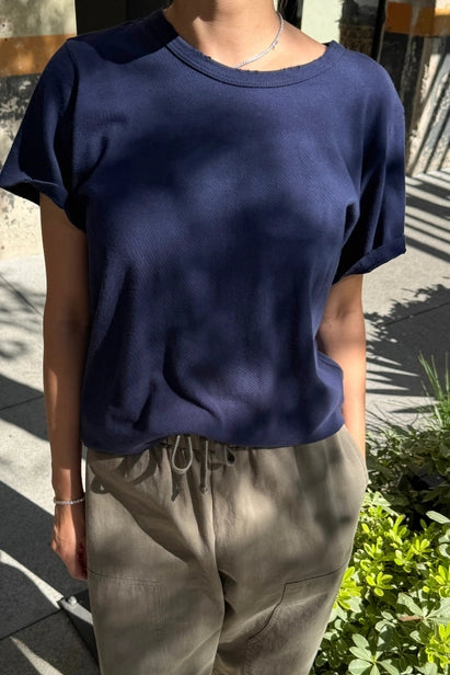 Vintage Boy Tee in Navy (Organic Cotton)