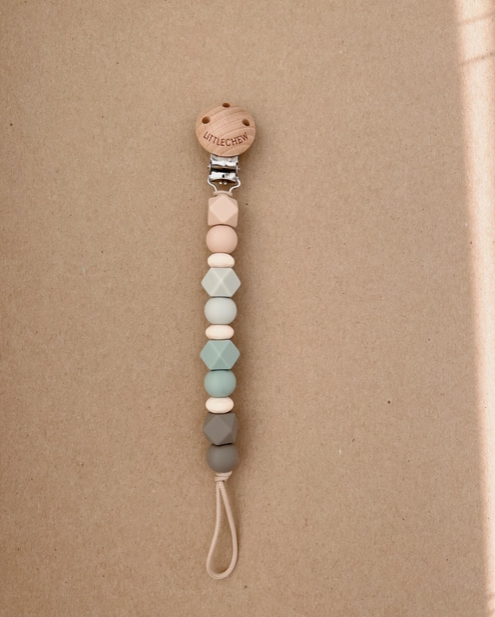 Pacifier Clip, Sage Green