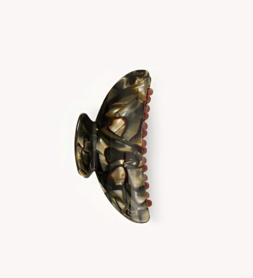 Midi Claw in Midnight Horn