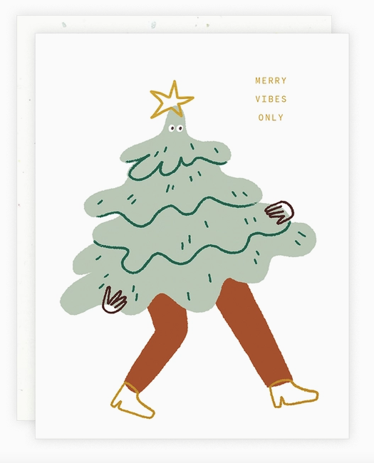 Merry Vibes Holiday Card