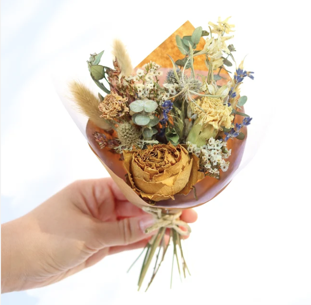 Mini Dried Flower Bouquet