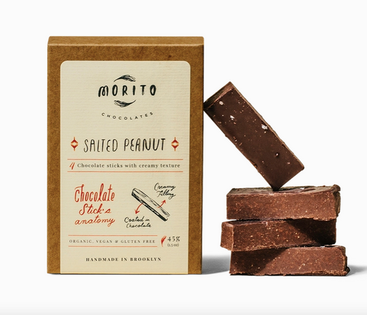 Salted Peanut Chocolate Sticks