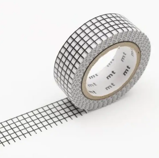 Graph Black Washi Tape