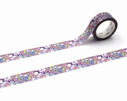 SOU SOU Fans & Flowers Washi Tape