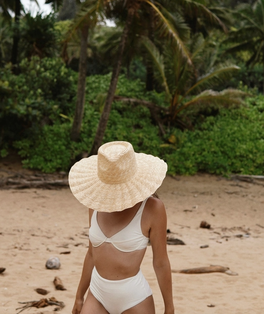 Nalu Wide Brim Straw Hat