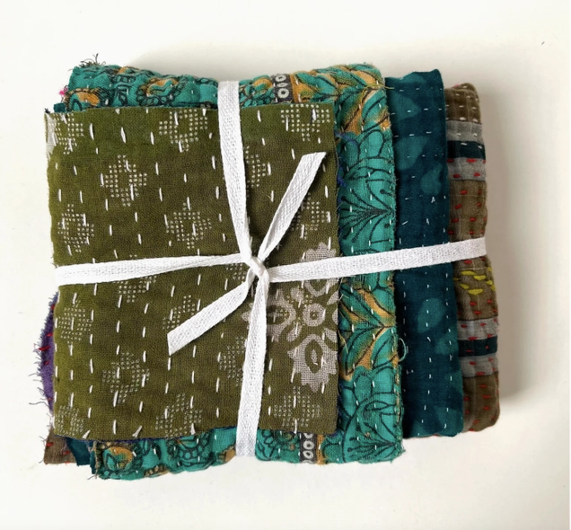 Vintage Kantha Mending Bundles