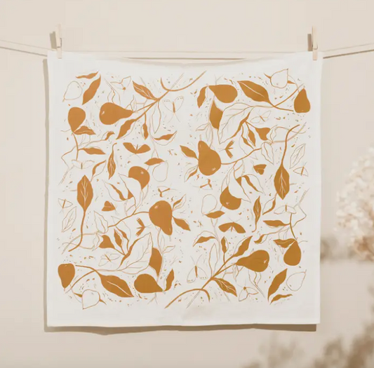 Pears Cotton Tea Towel