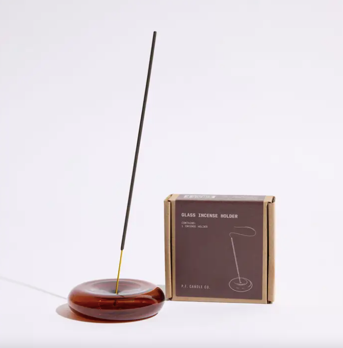 Glass Incense Holder