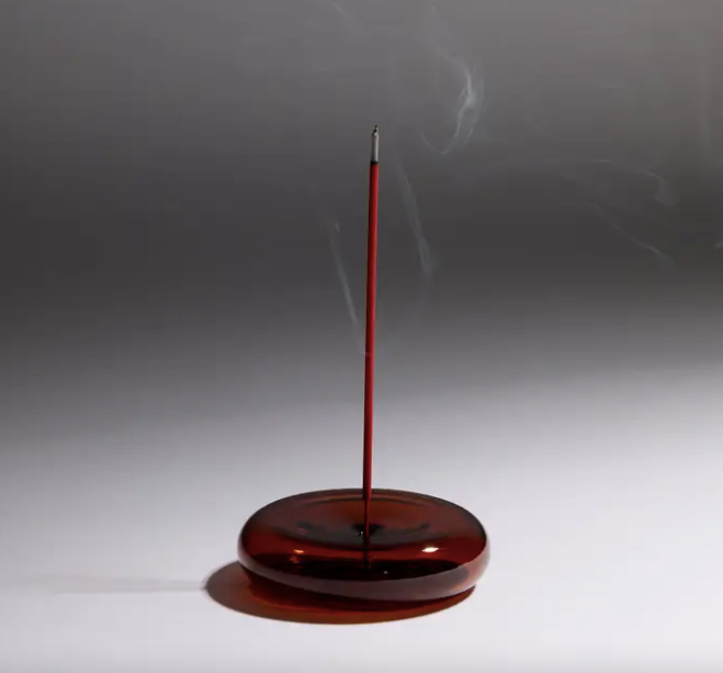 Glass Incense Holder