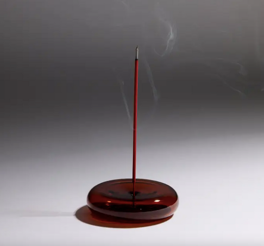 Glass Incense Holder
