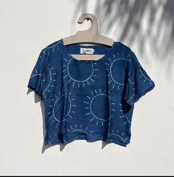 Sol Blockprint Blouse