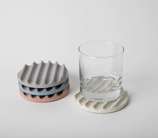 Terrazzo Coaster Set, Neutrals