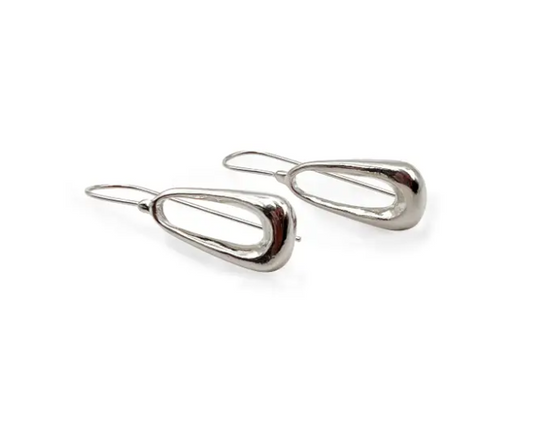 Flow Earrings in Silver