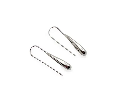 Flow Earrings in Silver
