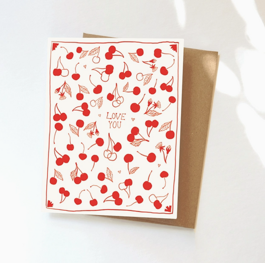 Cherries Love You Card