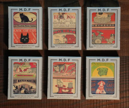 Retro Cats & Dogs Matchbooks