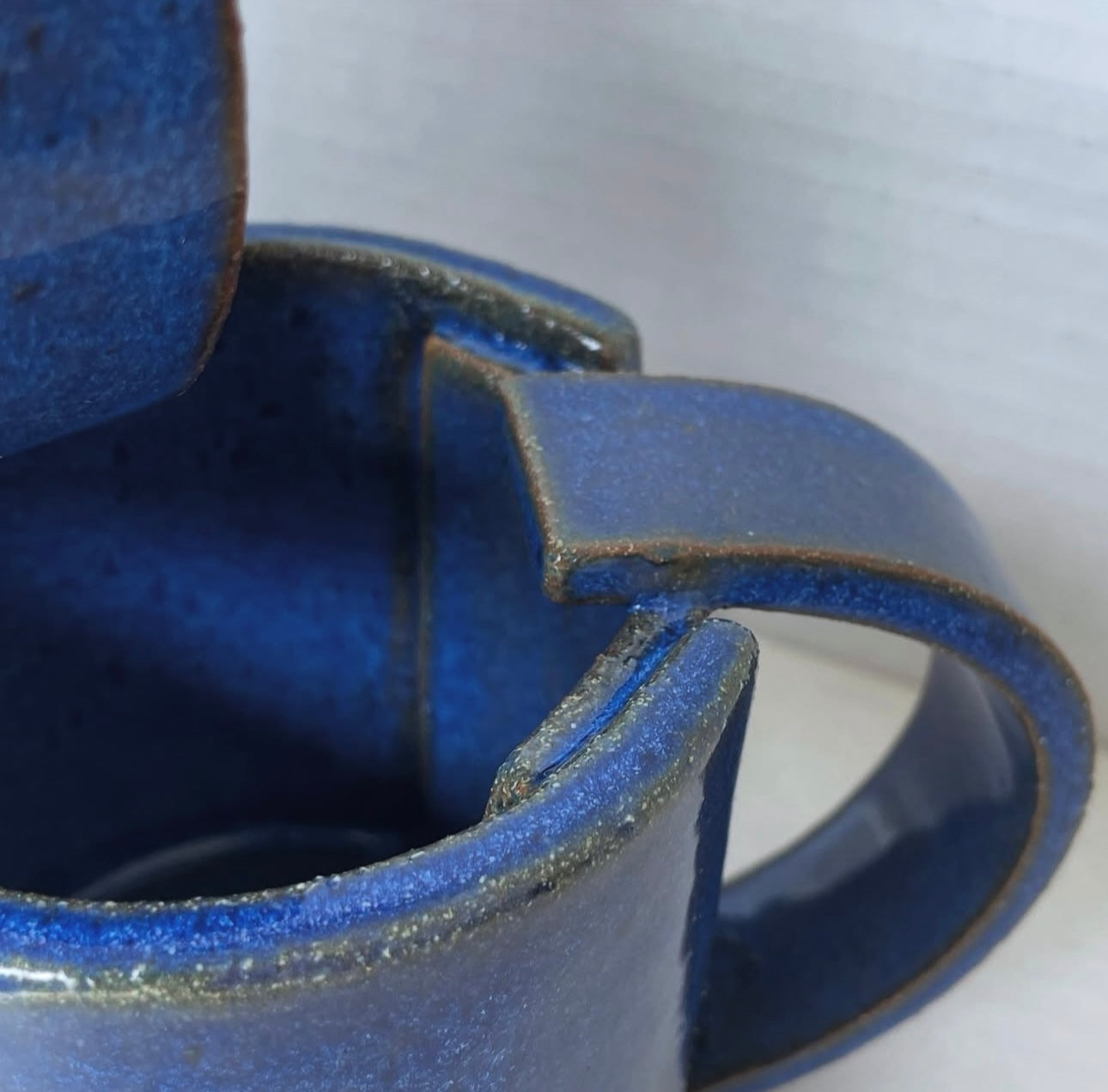 Taza Stoneware Mug in Blue