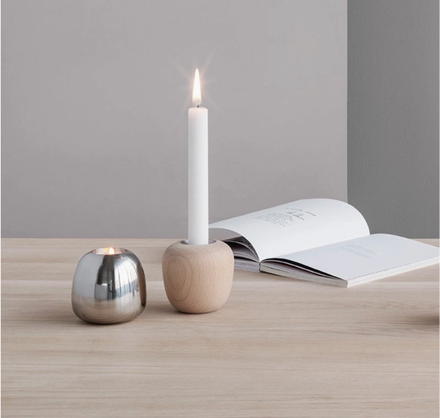 Ora Birch Candleholder