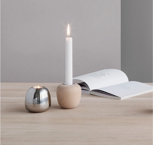 Ora Birch Candleholder