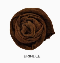 Wool Cloud Neck Scarf in Brindle