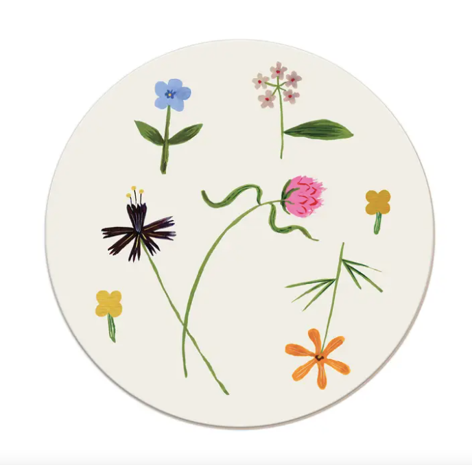 Quirky Petals Coaster Set
