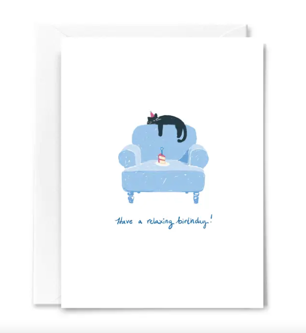 Relaxing Birthday Card