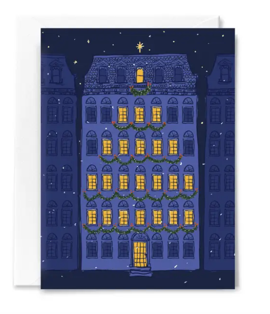 Christmas Tree Apartment Card