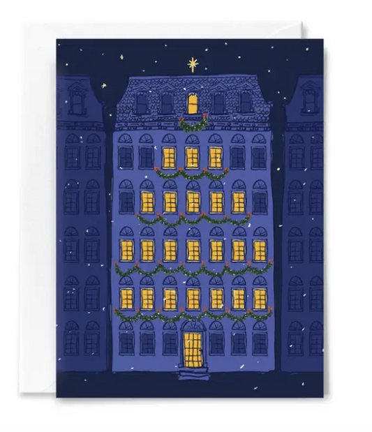Christmas Tree Apartment Card