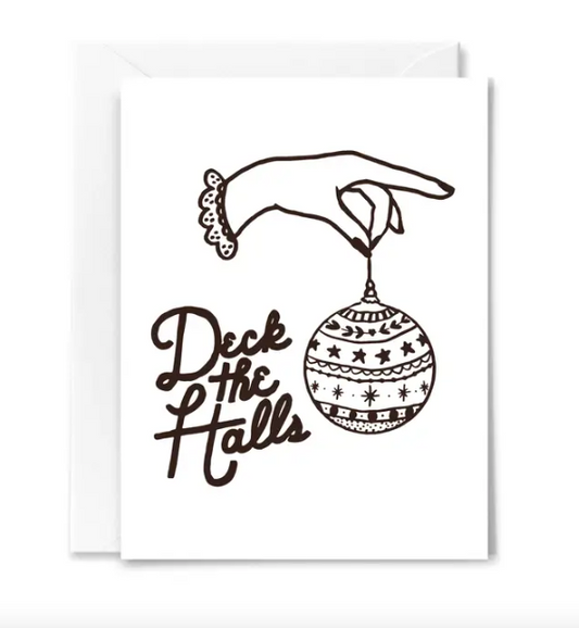 Deck the Halls Holiday Card