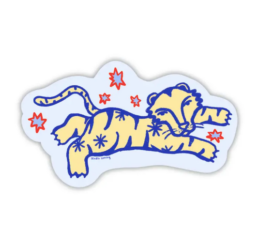 Tiger Die-Cut Sticker