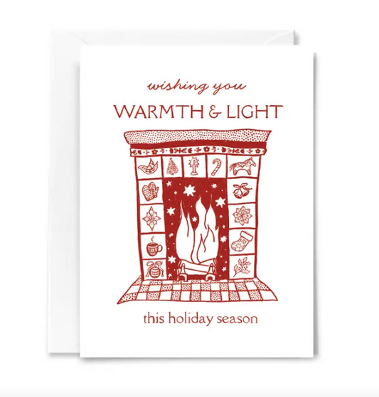 Warmth & Light Holiday Card
