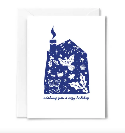 Wishing You A Cozy Holiday Card