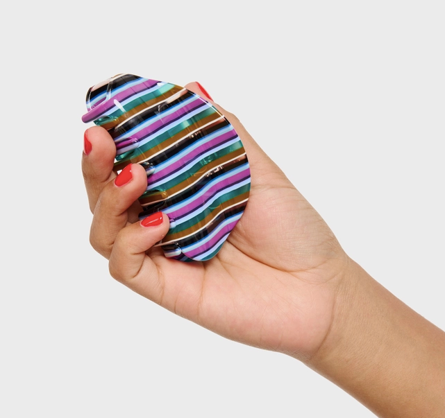 Suki Hair Claw, Frances Stripe
