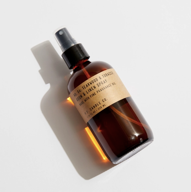 Teakwood & Tobacco Room & Linen Spray