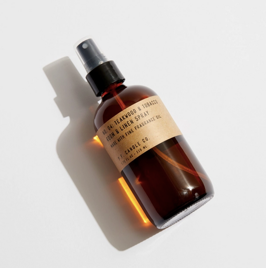Teakwood & Tobacco Room & Linen Spray