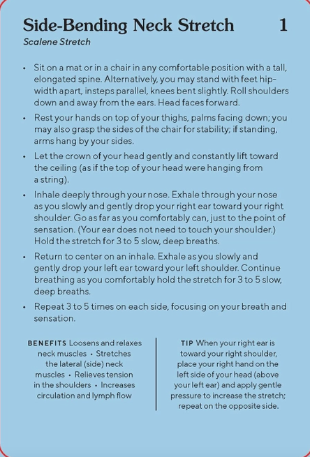 The Stretch and Breathe Deck