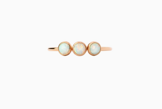 Opal Trio Ring