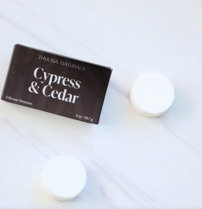 Cedar & Cypress Shower Steamers
