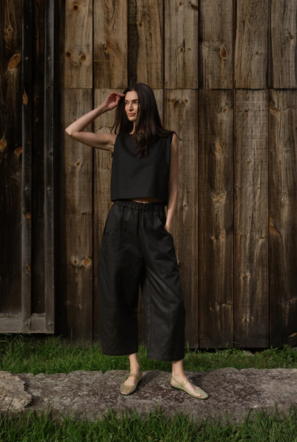 Porch Pants in Black