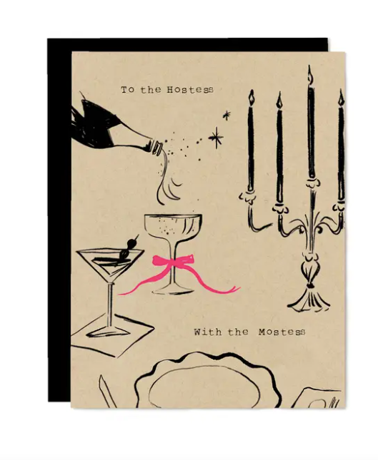 Hostess with the Mostess Card