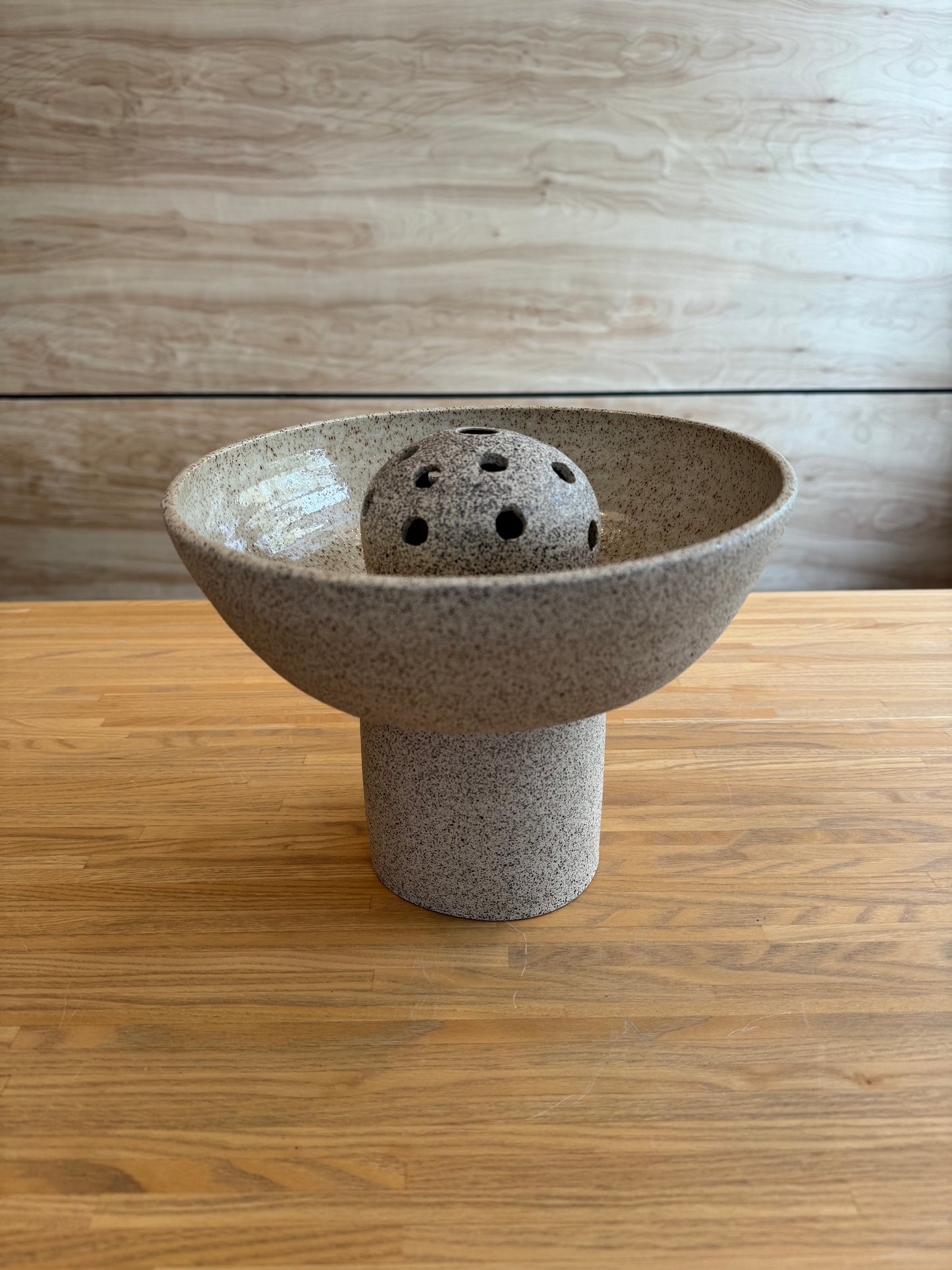 Ikebana Pedestal Bowl