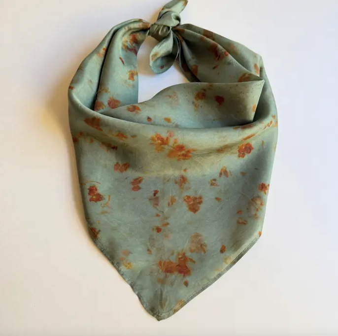 Moonpetal Silk Bandana