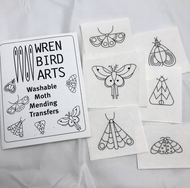 Moth Embroidery Patterns