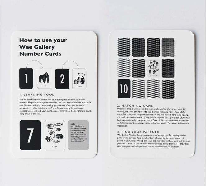 Nature Number Cards