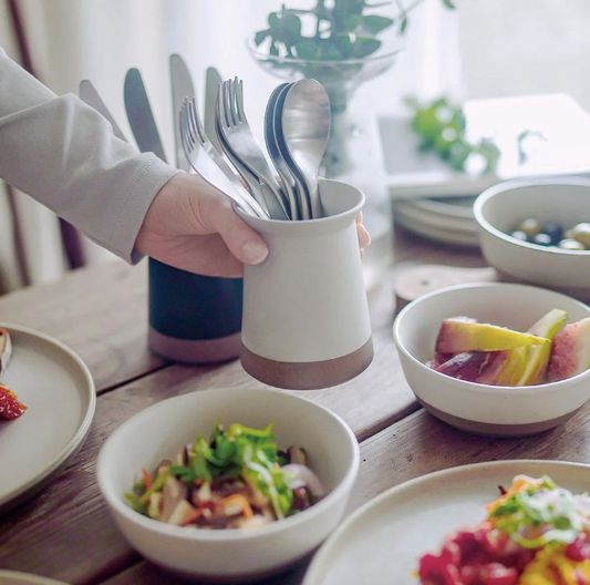 KINTO Cutlery Holder in White