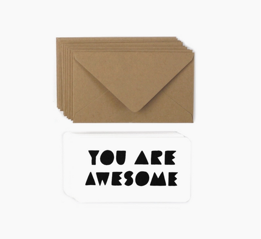You Are Awesome Mini Note Set