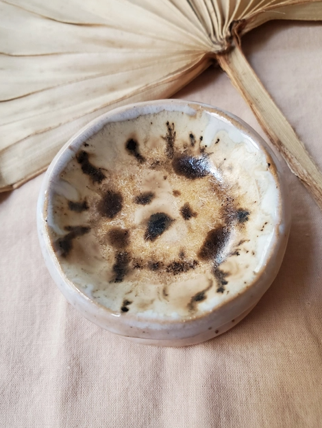 Yo-Yo Trinket Dish in Tiger's Eye