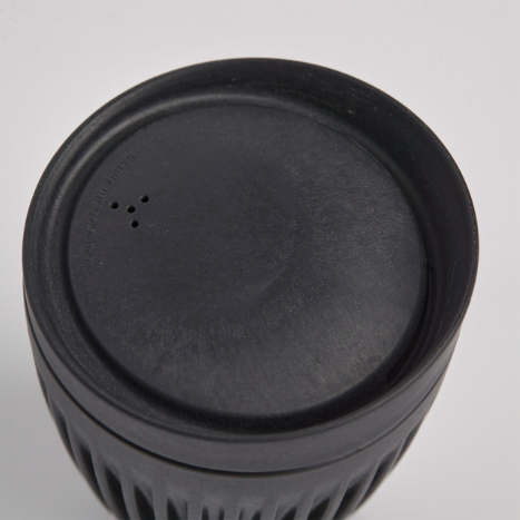 Charcoal Huskee Cup - 8oz Cup and Lid Combo